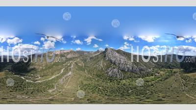 Aerial Vr360 Panoramic Photo Of Sainte-Baume Mountain, Gemenos, France - Aerial Photography