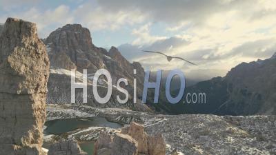 Lacs Dans Le Parc National Des Trois Pics Clip 5 - Vidéo Par Drone
