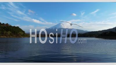 Vidéo Par Drone De L'emblématique Mont Fuji, Japon