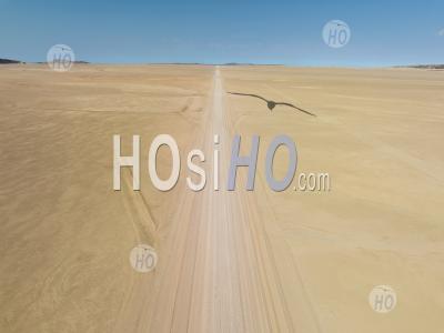 Desert Landscape From The C14 Road To Walvis Bay, Nearby Kuiseb Pass, Namibia - Aerial Photography
