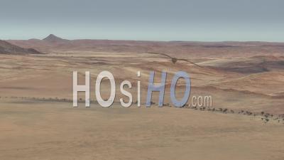 Paysage Désertique De La Route C19 À Sossusvlei, Namibie - Vidéo Par Drone