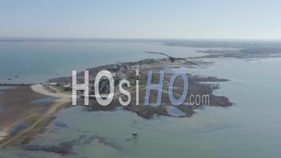 Drone View Of Fouras, Pointe De La Fumee
