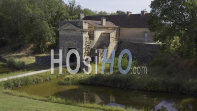 Drone View Of Fort Medoc, The Porte Royale