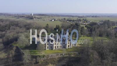 Vidéo Par Drone Du Château De Montaigne