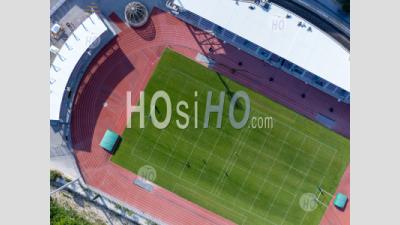 Delort Stadium, Marseille, France - Aerial Photography