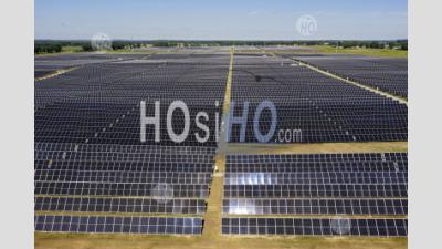 Cereal City Solar Farm - Aerial Photography