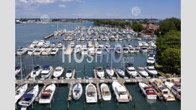 Detroit Yacht Club - Aerial Photography