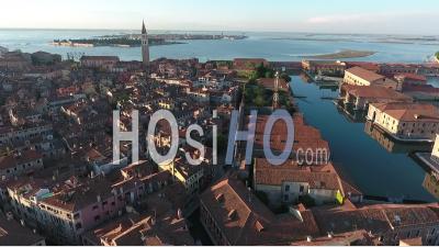 Venice At Sunset - Video Drone Footage