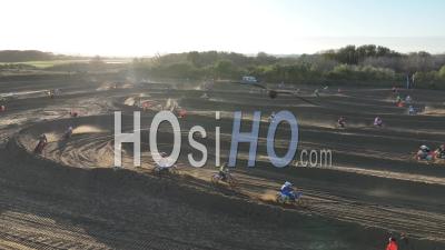 Moto Sand Race - Video Drone Footage