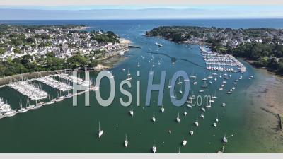 Port De Bénodet - Vidéo Prise Par Drone