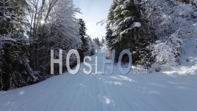 Fpv En Hiver, Alpes – Vidéo Prise Par Drone
