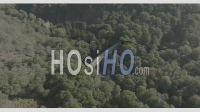 Moors Of Liscuis, Brittany, France - Video Drone Footage