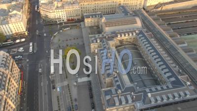 La Gare De L'est à Paris - Vidéo Drone
