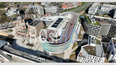 Nouveau Quartier D'affaires Viasilva à Cesson-Sévigné, Bretagne, France - Vidéo Par Drone