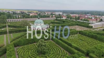 Jardin Français En Moravie – Vidéo Prise Par Drone