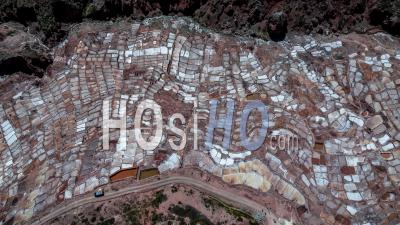 Maras, Salt Mines ( Salinas De Maras ), Inca Ancient Mines - Video Drone Footage