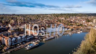 Henley Et Thames River, Vidéo Drone