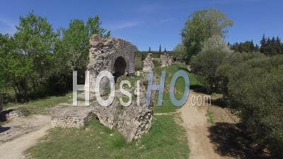 Aqueduc De Barbegal à Fontvieille, Vidéo Drone